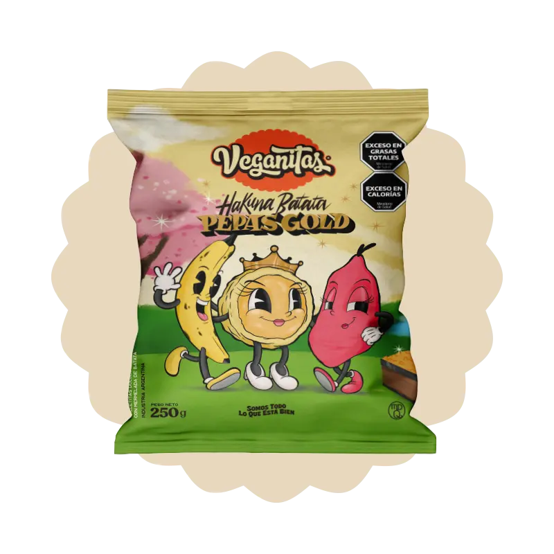 Pepas Gold Veganitas x 200gr