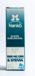 Aceite de Cannabis Medicinal Orgánico con Stevia Nanko x 20ml