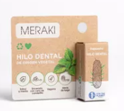 Hilo Dental con Frasco de Vidrio MERAKI