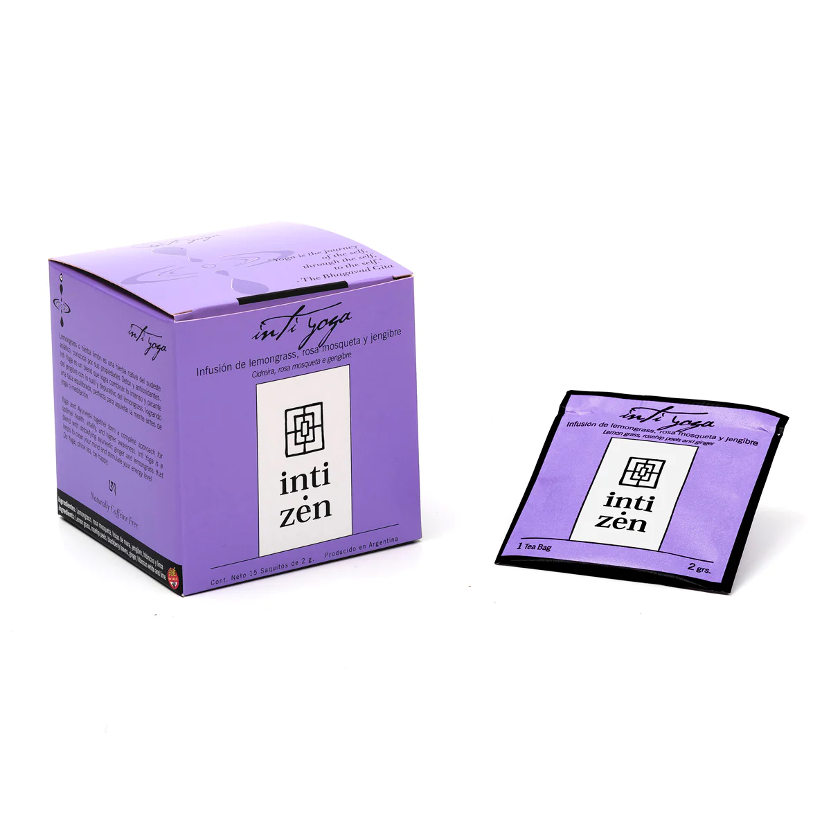 Inti Yoga Inti Zen x 15 saquitos