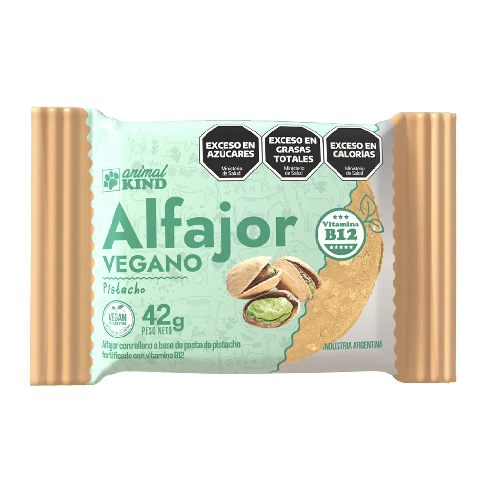 Alfajor Vegano de Pistacho (Animal Kind)