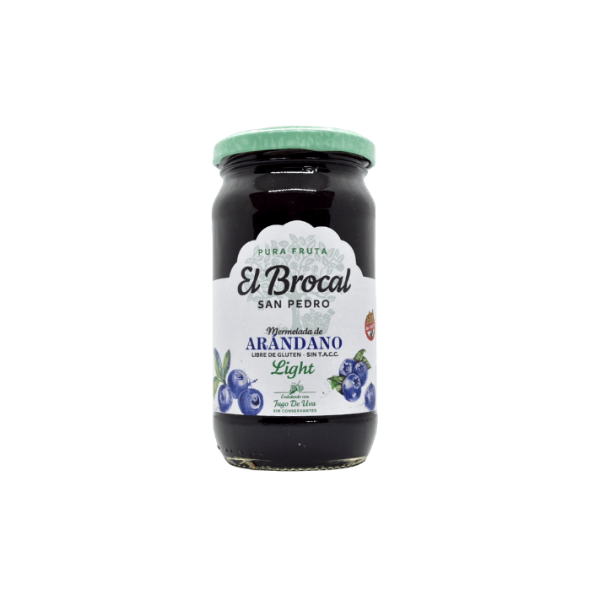 Mermelada de Arándanos Light El Brocal x 400gr