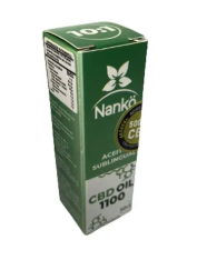 Aceite de Cannabis Medicinal Orgánico Premium Ratio 10:1 + CBG Nanko x 20ml