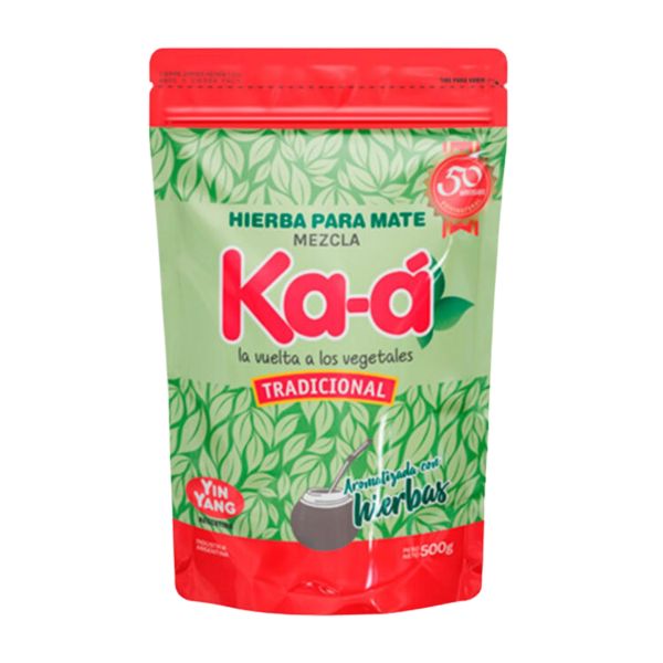 Yerba Mate Mezcla Aromatizada con Hierbas x 500gr KA-A