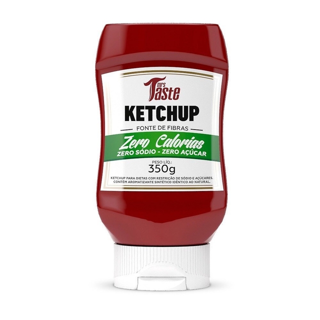 Salsa Ketchup Zero Calorías x 350gr MR TASTE