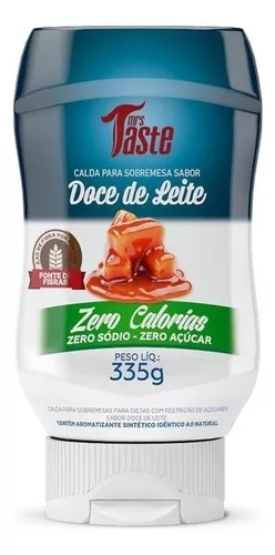 Salsa Sabor Dulce De Leche Zero Calorías x 335gr MR TASTE