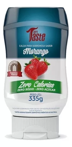 Salsa Sabor Frutilla Zero Calorías x 335gr MR TASTE