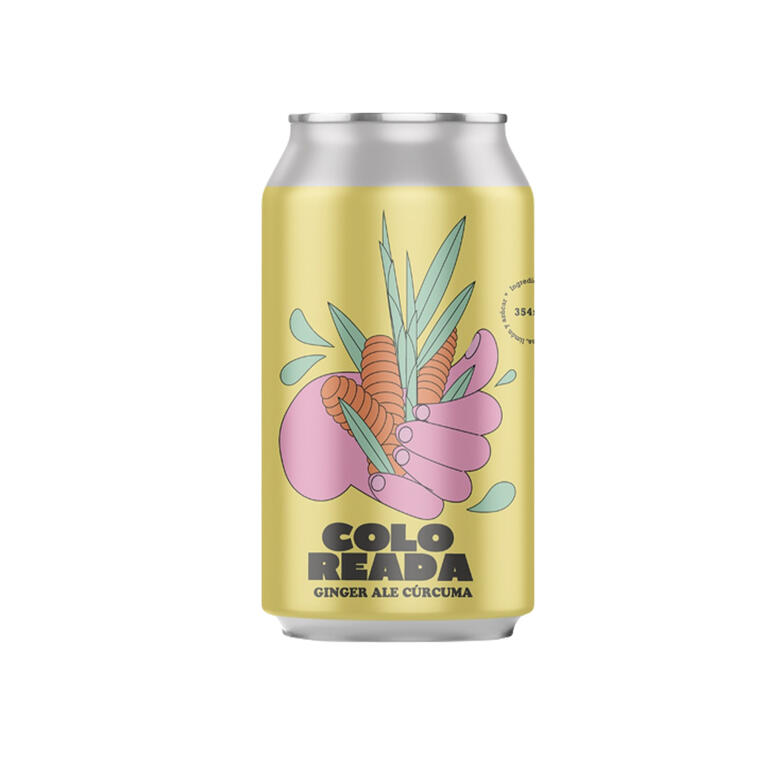 Ginger Ale Curcuma y Limon Coloreada x 354ml