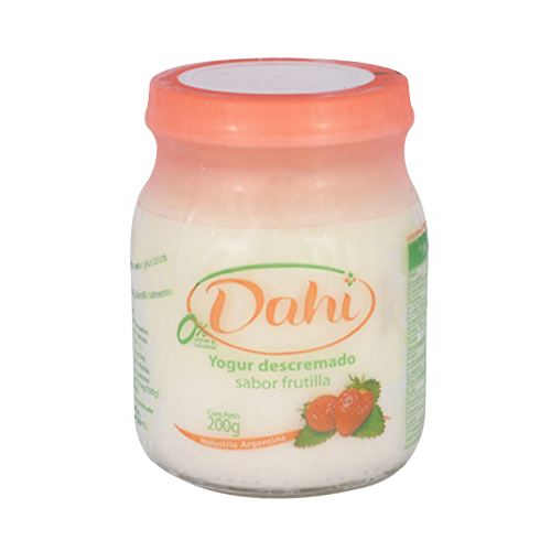 Yogur Descremado sabor Frutilla (Dahi)