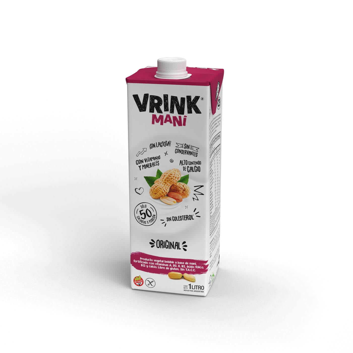 Bebida De Almendras Sabor Maní x 1L VRINK