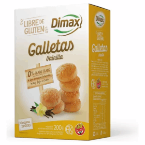 Galletitas Sin Tacc sabor Vainilla x 200Gr Dimax