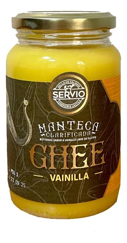 Manteca Clarificada GHEE Vainilla x 300 Gr (Servio)