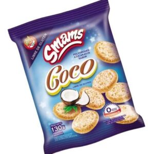 Polvorones Sin Tacc de Coco Azucarados x 130gr SMAMS