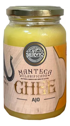 Manteca Clarificada GHEE Ajo x 300 Gr (Servio)