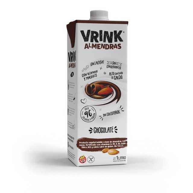 Bebida De Almendras Sabor Maní Con Chocolate x 1L VRINK
