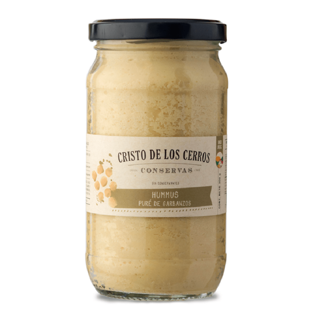 Hummus Pure De Garbanzo x 300gr CRISTO DE LOS CERROS