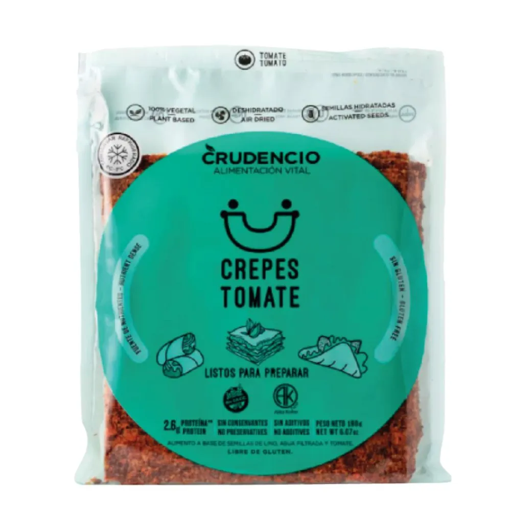 Crepes Tomate x 80gr CRUDENCIO