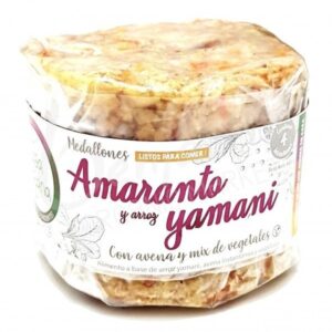 Medallones de Amaranto Yamaní Casa Vegana x 4 Unidades