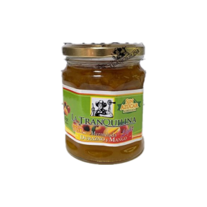 Mermelada con stevia sabor Durazno y Mango 330 Gr (La Tranquilina)