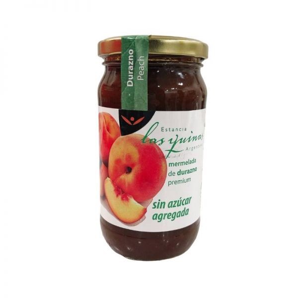 Mermelada de Durazno Sin Azúcar x 420gr LAS QUINAS