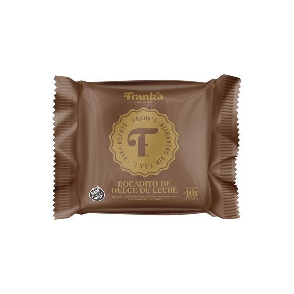 Bocadito de dulce de leche sin TACC x 40gr FRANKS