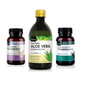 PLAN DIGESTIVO: Magnesio, Aloe Vera y Vitamina B12