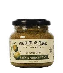 Pasta de Aceitunas Verdes x 200gr CRISTO DE LOS CERROS