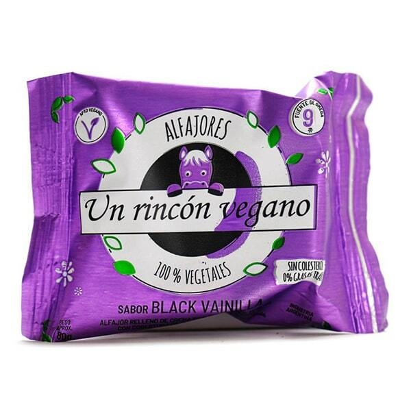 Alfajor Vainilla x 80gr UN RINCóN VEGANO