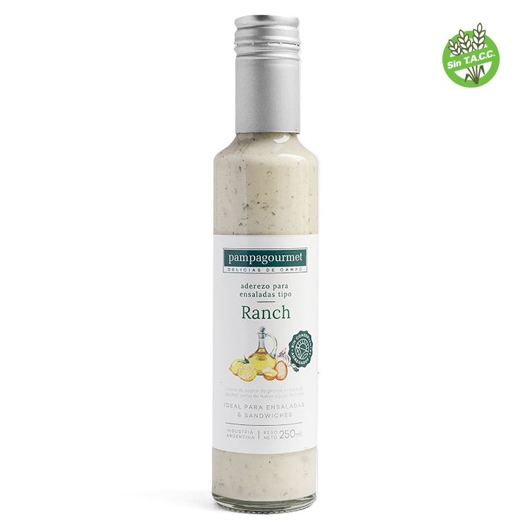 Aderezo para Ensaladas tipo Ranch x 250ml PAMPAGOURMET