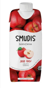 Jugo de Manzana x500ml SMUDIS