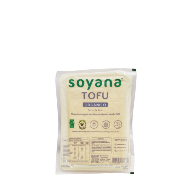 Tofu Tradicional de Sojas orgánicas x 350gr SOYANA