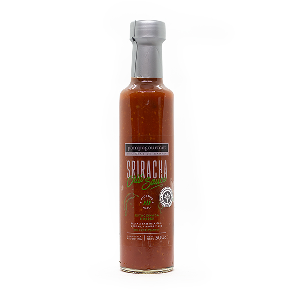 Salsa Sriracha con Chile Orgánico Pampa Gourmet x 300gr