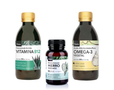 PLAN VEGANOS: Vitamina b12, Hierro y Omega 3
