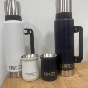 Combo Mate + Termo con Manija Clásico Coquitos x 805grs