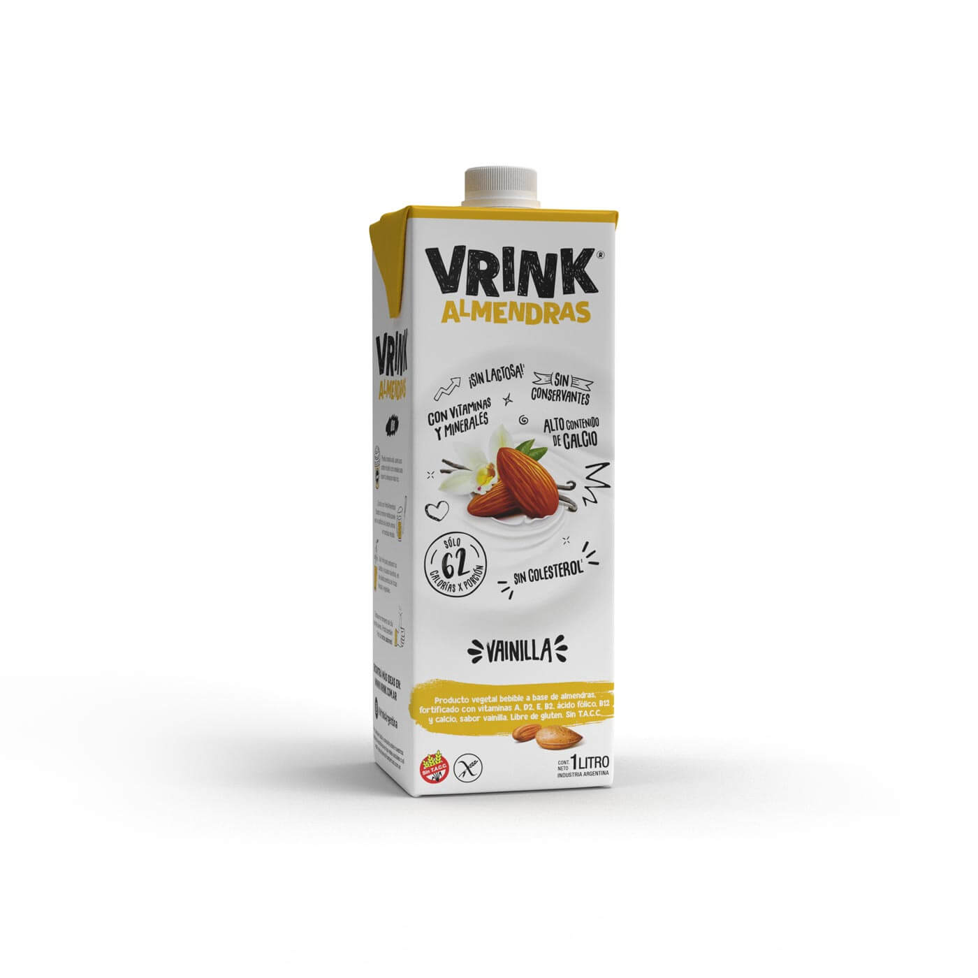 Bebida De Almendras Sabor Vainilla VRINK