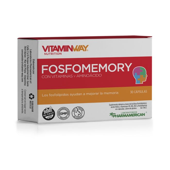 Fosfomemory x 30 cápsulas (Vitaminway)
