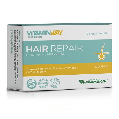 Hair Repair x 30 cápsulas PHARMAMERICAN VITAMIN WAY