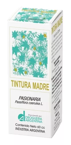 Tintura Madre Pasionaria x 60cc DROGUERíA ARGENTINA