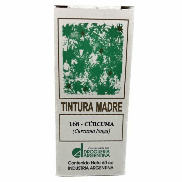 Tintura Madre Cúrcuma x 60cc DROGUERíA ARGENTINA