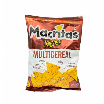 Nachos Multicereal x 90gr MACRITAS