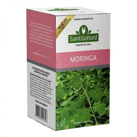 Té Moringa x 20 saquitos SAINT GOTTARD