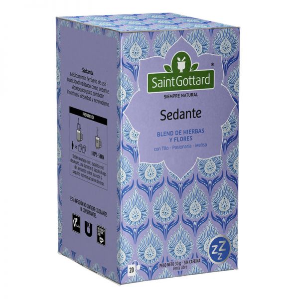 Té Sedante x 20 saquitos SAINT GOTTARD