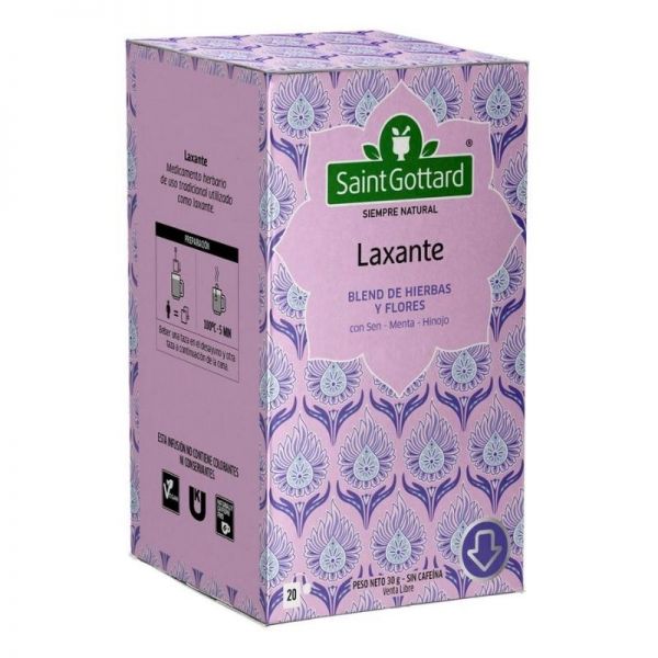 Té Laxante x 20 saquitos SAINT GOTTARD