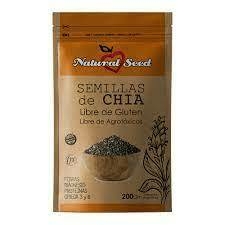 Semillas De Chía x 200gr NATURAL SEED
