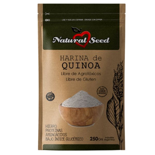 Harina De Quinoa x 250gr NATURAL SEED