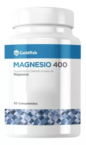 Magnesio 400 x 30 cápsulas GOLD FISH