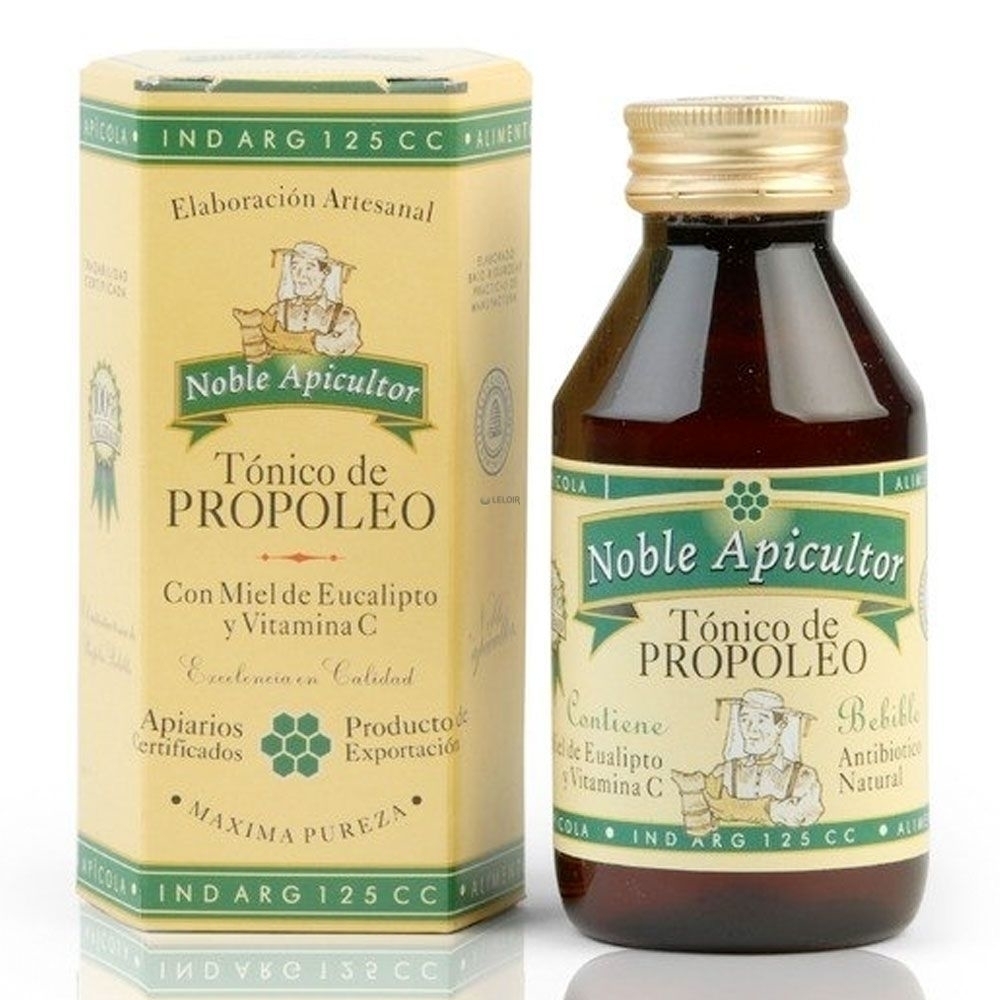 Tónico Propóleo con Miel de Eucalipto y Vitamina C x 125cc NOBLE APICULTOR