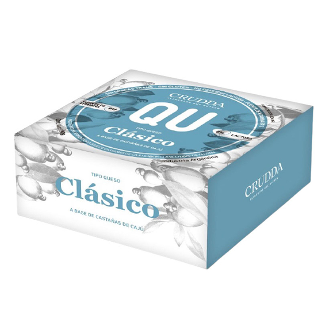 Queso Estacionado Clasico De Frutos Secos x 150gr CRUDDA