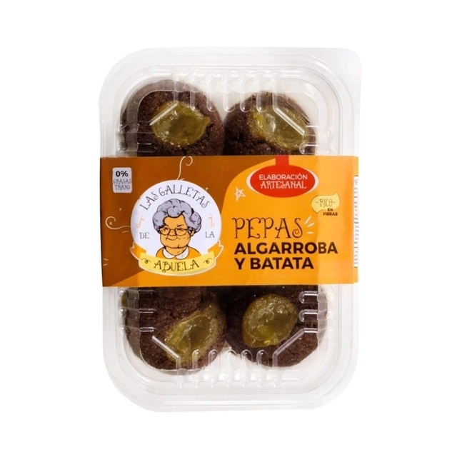 Pepas Algarroba y Batata Las Galletas de la Abuela x 180gr