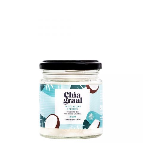 Aceite De Coco Neutro Chia Graal x 180ml